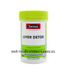 Bổ Gan Swisse Ultiboost Liver Detox Úc- Thải lọc gan