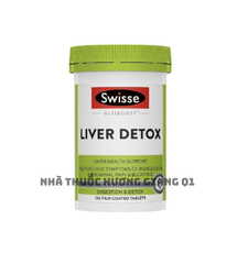 Bổ Gan Swisse Ultiboost Liver Detox Úc- Thải lọc gan