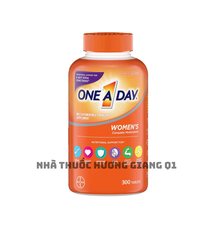 Vitamin One A Day cho nữ One A Day Women’s Multivitamin 300 viên