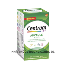 Centrum Advance 100 Viên Úc- Vitamin tổng hợp dành cho người lớn