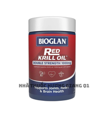 Dầu Nhuyễn Thể Bioglan Red Krill Oil 1000mg