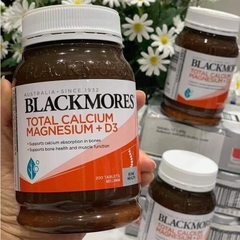 Viên uống Canxi Blackmore Úc - Blackmores Total Calcium Magnesium + D3 200 viên Date Mới