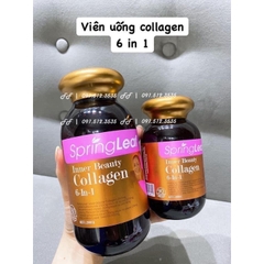 Viên Uống Collagen 6 in 1 Spring Leaf Inner Beauty của Úc