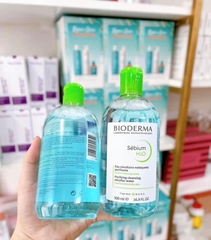 Nước Tẩy Trang Bioderma 500ml Xanh- Hồng