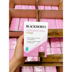 Viên Bổ Trứng Blackmores- Tăng Khả Năng Thụ Thai Blackmores Conceive Well Gold 56 Viên Úc