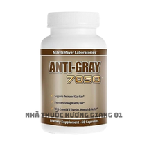 VIÊN HỖ TRỢ TRỊ TÓC BẠC SỚM ANTI GRAY HAIR 7050, HỘP 60 VIÊN