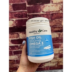 Viên Uống Dầu Cá Fish Oil Healthy Care Omega 3 1000mg 400 Viên Của Úc