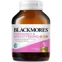 Vitamin Bầu Blackmores Pregnancy & breast feeding gold 120 Viên- Vitamin tổng hợp bầu và sau sinh