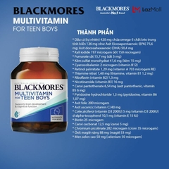 Vitamin Tổng Hợp  Blackmores Dành Cho Tuổi Dậy Thì Trẻ Từ 12 Tuổi