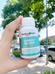 Viên uống bổ não - Healthy Care Ginkgo Biloba 6000mg - 60 viên/hộp