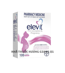Vitamin bầu Elevit Pre-conception & Pregnancy Multivitamin 100 viên