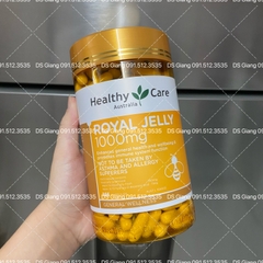 (Mẫu mới) Sữa Ong Chúa Healthy care Royal Jelly 1000mg 365 viên