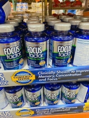 Viên uống bổ não Focus Factor 180 Viên của Mỹ- Tăng cường trí nhớ, tập trung, giảm đau đầu