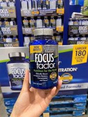 Viên uống bổ não Focus Factor 180 Viên của Mỹ- Tăng cường trí nhớ, tập trung, giảm đau đầu