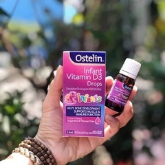Vitamin D3 dạng giọt cho trẻ sơ sinh Ostelin Infant Vitamin D3 Drops của Úc 2.4ml