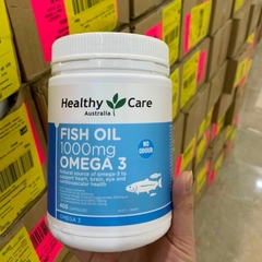 Dầu cá Omega 3 Healthy Care Fish Oil Omega-3 1000mg của Úc 400 viên
