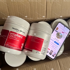 Viên uống Vitamin E Healthy Care 500IU của Úc 200 viên