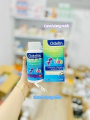 Viên nhai bổ sung canxi và vitamin D3 cho trẻ từ 2 tuổi Ostelin Kids Calcium & Vitamin D3 của Úc 90 viên