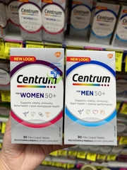 Centrum Women 50- Vitamin tổng hợp cho phụ nữ trên 50 tuổi