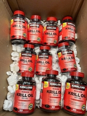 Dầu nhuyễn thể Kirkland Krill Oil 500mg 160 viên của Mỹ