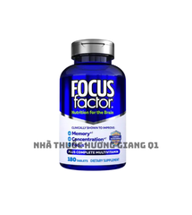 Viên uống bổ não Focus Factor 180 Viên của Mỹ- Tăng cường trí nhớ, tập trung, giảm đau đầu