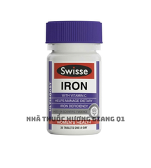 Viên uống hỗ trợ bổ sung sắt Swisse Ultiboost Iron của Úc 30 viên
