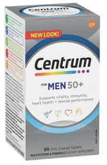 Centrum Men 50- Vitamin tổng hợp cho nam giới trên 50 tuổi