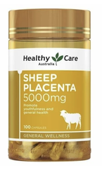 Nhau thai cừu Healthy Care Sheep Placenta 5000mg của Úc 100 viên