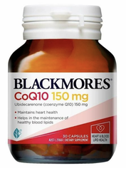 Viên uống hỗ trợ hệ tim mạch Blackmores CoQ10 150mg/ 300mg của Úc