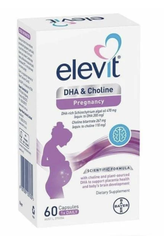Viên uống bổ sung DHA & Choline cho phụ nữ mang thai Elevit DHA & Choline Pregnancy của Úc 60 viên