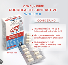 Viên uống bổ khớp Joint Active GOODHEALTH Hỗ trợ tái tạo sụn khớp
