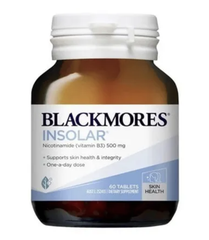 Viên uống đẹp da Insolar Blackmores 60 Viên Úc- Bổ sung vitamin B3