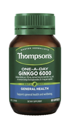 Viên uống bổ não Ginkgo Biloba 6000mg Thompson 60 viên