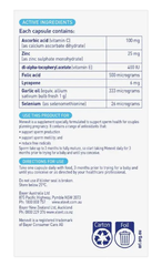 [ Mẫu Mới] Menevit Úc- Viên uống cải thiện chất lượng tinh binh