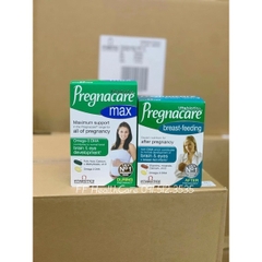 Vitamin Bầu Pregnacare Max - Vitamin sau sinh Breast feeding- Xuất xứ UK chính hãng