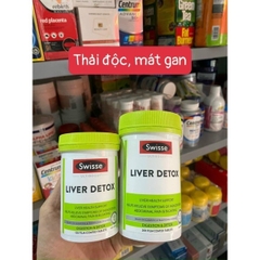 [Có Tem Chemist] Bổ gan, Giải độc gan Swisse Ultiboost Liver Detox 60v, 120v, 200v Chính Hãng Úc