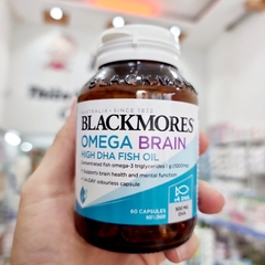 Dầu cá bổ não Omega Brain Blackmores hàm lượng DHA cao gấp 4 lần 60 Viên Chính Hãng Úc