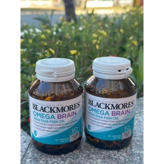 Dầu cá bổ não Omega Brain Blackmores hàm lượng DHA cao gấp 4 lần 60 Viên Chính Hãng Úc