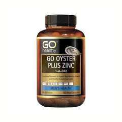Tinh Chất Hàu GO Healthy Oyster Plus 120 Viên - Tăng cường sinh lý nam giới