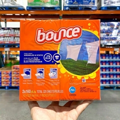 Giấy thơm quần áo Bounce Mỹ 320 tờ Nguyên Hộp - Làm thơm quần áo và loại bỏ mùi ẩm mốc