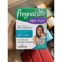 Viên Pregnacare New Mum hỗ trợ mọc tóc và đẹp da cho mẹ sau sinh hộp 56 viên