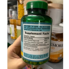 Viên Uống Tinh Chất Nghệ Vàng Puritan's Pride Turmeric Curcumin 500mg 180 viên của Mỹ- giảm đau dạ dày