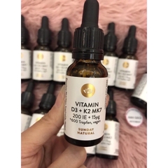 Vitamin D3 K2 MK7 Đức  - Tăng chiều cao & sức khỏe cho bé - 20ml