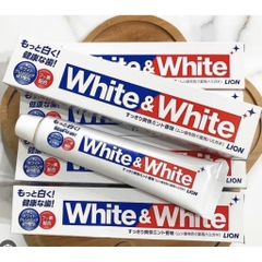 Kem Đánh Răng White And White Lion 150g Của Nhật