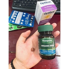 VIÊN SẮT HỮU CƠ THOMPSON'S ORGANIC 30 viên- Sắt dễ hấp thu, không táo, không nóng