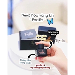 Nước hoa vùng kín Foellie Eau De Innerb Perfume 5ml - Bijou (chai đen)