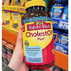 Viên uống giảm mỡ máu Cholesterol Trong Máu Nature Made CholestOff Plus 210 viên