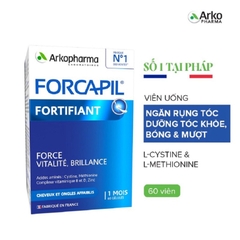 Viên uống FORCAPIL FORTIFIANT Arkopharma Giúp Mọc Tóc, Giảm Rụng Tóc