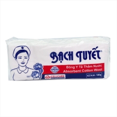 Bông gòn y tế Bạch Tuyết gói 25g/45g/100g - Dùng chăm sóc cá nhân và chăm sóc y tế