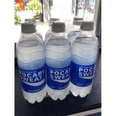 1 lốc 6 chai POCARI bù nước và chất điện giải 500ml
